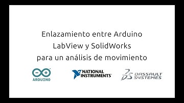 Enlazamiento entre Arduino, LabView y SolidWorks