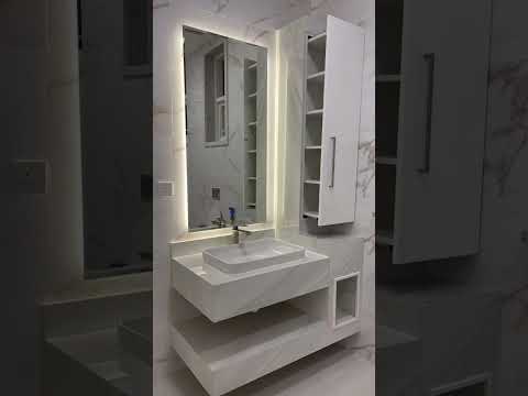 مرايات حمام شكل حوض حمام مرايات حمام ليد حمام مودرن حمام ديزاين تشطيب