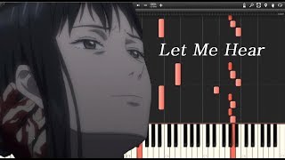 Kiseijuu OP - Let Me Hear (Sad Version)  |  Synthesia