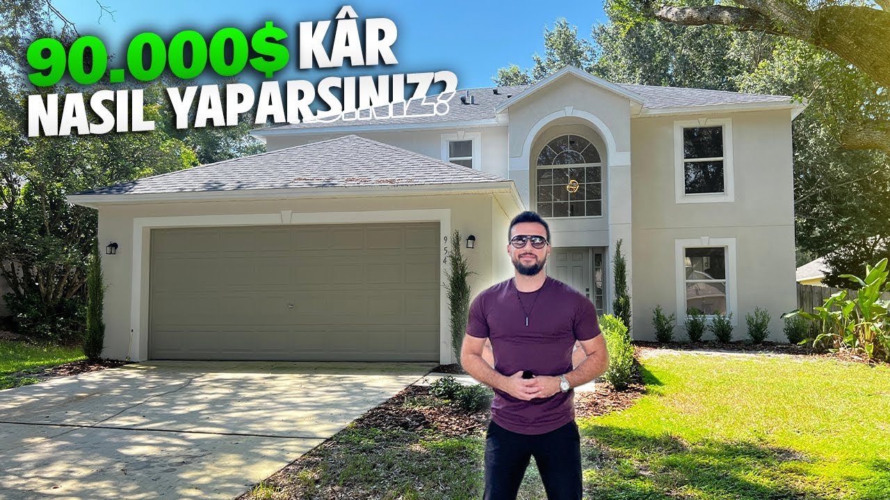 Florida’daki Yeni Favori Evim | Ne Kadar Kâr Bırakır? | Baştan Aşağı Değiştirdik | Amerika’da Emlak