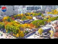 [4K]Colorful Autumn In Seoul Korea｜Afternoon Walk the beautiful autumn leaves of Deoksugung Palace