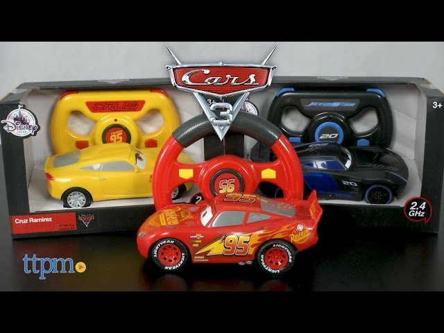 Disney Pixar Cars 3 Crazy Crash and Smash Lightning McQuee RC Car