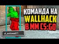 КОНСОЛЬНАЯ КОМАНДА НА WALLHACK В ММ CS:GO🔥