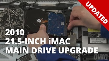 How to Upgrade the 3.5-inch Main Drive in a 21.5-inch iMac Mid 2010 (Updated)
