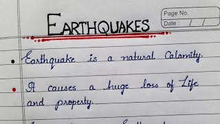 Simple lines on "Earthquakes"//for children easily to understand in English #earthquake #education screenshot 4