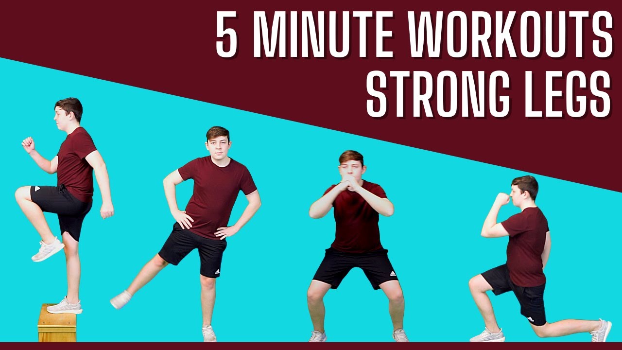 Leg Exercises For Kids And Teens Follow Along Exercise Youtube