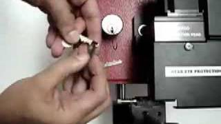 Medeco Plastic Key Creation with Key Machine