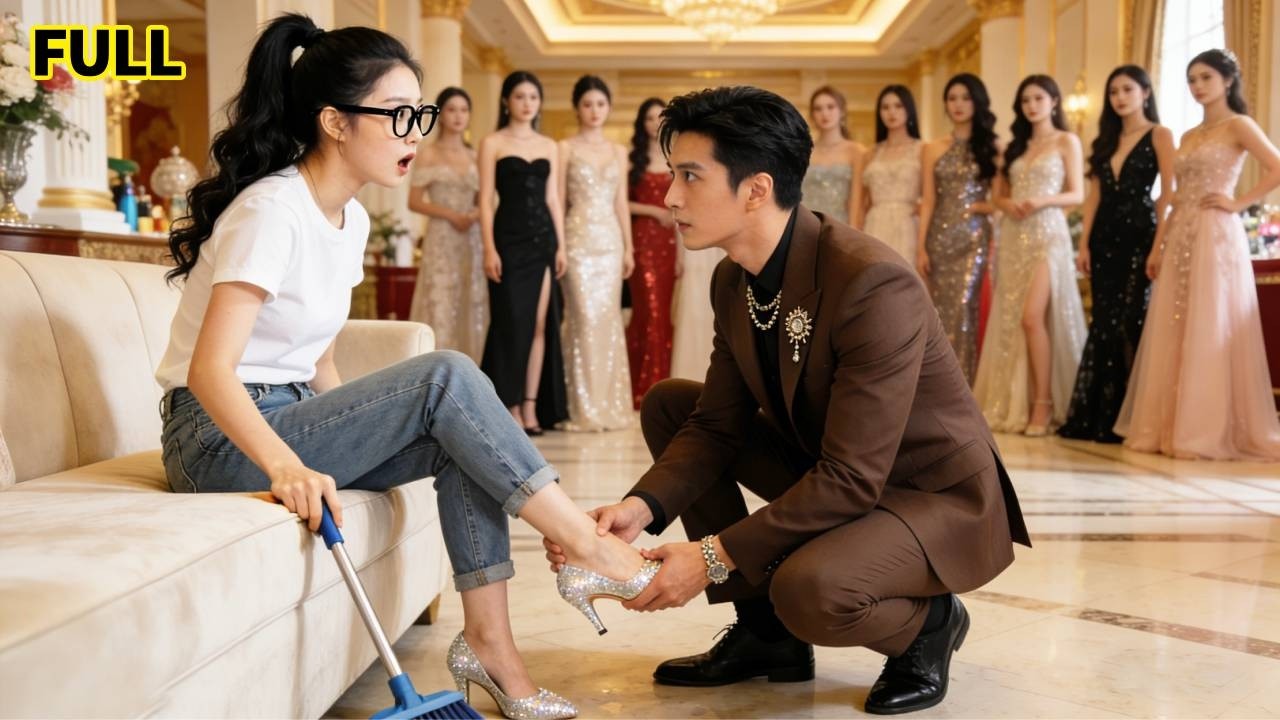 متدربة هربت ليلاً—فقدت حذاءً بالصدفة! الرئيس التنفيذي جعل 9999 امرأة تجرب الحذاء, وجدها!