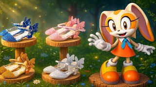 Which Shoes Will Cream Choose? 🐰👠 | Sonic Plush Story | Relaxing Animation