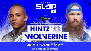 Power Slap 3: Hintz vs Wolverine Main Card | All Bouts