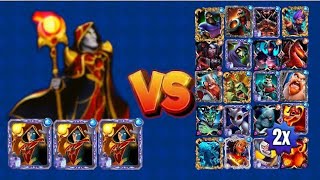 mage 3x vs All card's 2x//CASTLE CRUSH OLYMPIC screenshot 1