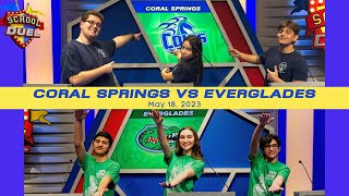 School Duel 2023- Gm 12 Coral Springs vs. Everglades