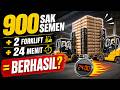900 Sak Semen + 2 Forklift + 24 Menit = Berhasil?