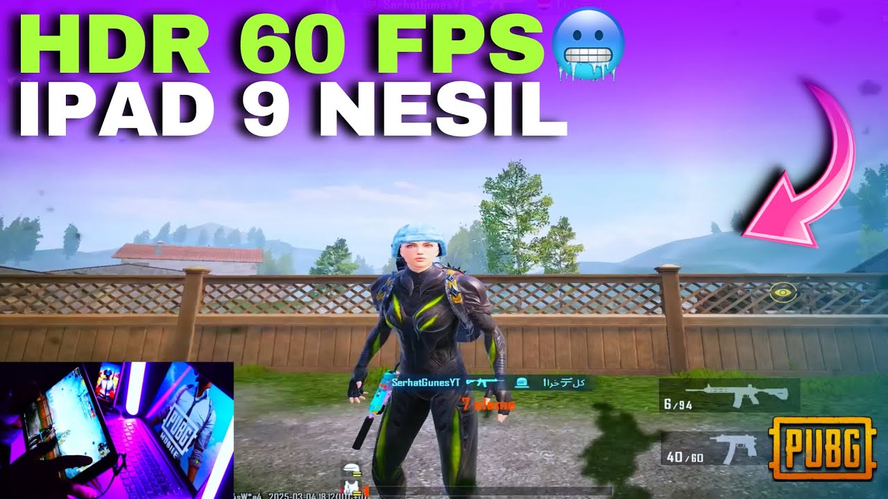 İPAD 9 NESİL HDR 60FPS 🥶 TEST | PUBG Mobile