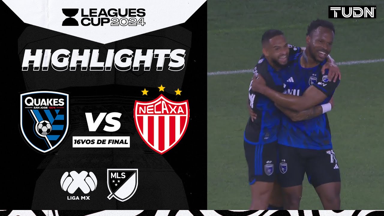 highlights-sj-earthquakes-5-0-necaxa-leagues-cup-2024-tudn-youtube