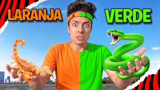 WHO TAKES BETTER CARE OF THE ANIMAL OF THEIR COLOR, WINS!