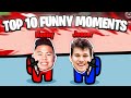 FUNNY MOMENTS COMPILATION FROM PLAYING AMONG US WITH 2HYPE!