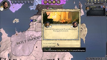 Crusader Kings 2: Game of thrones mod Feast for Crows Scenario SPOILERS!- Snow Part 1