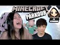 The beginning of a beautiful friendship... | Minecraft Parkour w/ Sykkuno!