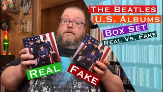 The Beatles U.S. Albums Box Set. Fake vs. Real.