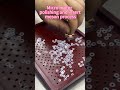 Detail is King! 🛠️ Micro Motor Polishing & Precision Meson Insertion Process ✨⚙️