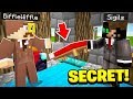 They FOUND my SECRET BASE in Camp MINECRAFT! (Funny Moments)