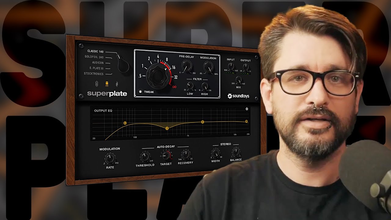 Well worth the wait !! SoundToys SuperPlate vintage reverb plugin YouTube