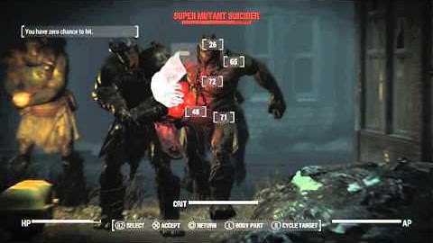 How to deal with Super Mutants in Fallout 4  (;