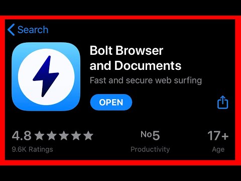 Bolt app good for iPhone  download video to facebook and you tube 2019 iPhone Easy