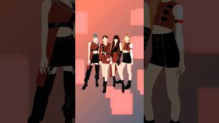 Blackpink &quot;No face art&quot; in Red | &#39;The Girls&#39;