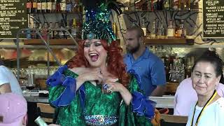 Jamie Monroe W Some Florence The Machine At Cmf Drag Brunch ,Raleigh , Nc