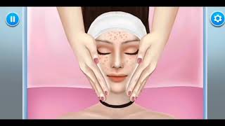 Spa treatment ASMR animation/pimple popping/ Makeup