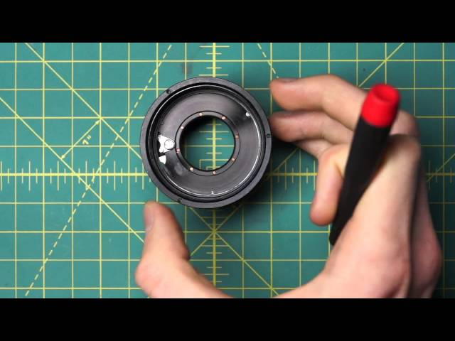 Canon FL 50mm f1.4 II Lens Disassembly - YouTube