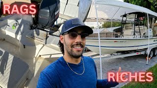 21' SeaPro Bay Boat RESTORATION! From Rags to Riches! (SeaPro SV2100)