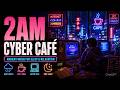 2AM Cyber Café ☔ Retro Ambient Music for Sleep &amp; Relaxation