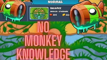 Bloonarius Normal Tutorial - NO MK - Easy strategy - Balance