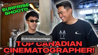 EPIC Sneaker Store SURPRISE Shoot with Top Canadian Cinematographer! Cinematic Magic!!!