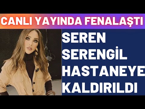 Hastalığı Yüzünden Günden Güne Eriyen Seren Serengil Canlı Yayınında Fenalaştı