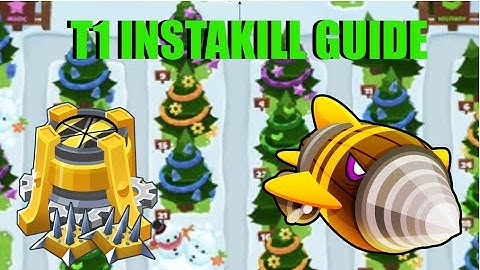 BTD6 (Ranked) Dreadbloon - T1 INSTAKILL Set-Up w/commentary - One Two Tree