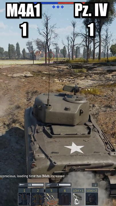 Pz. IV F2 vs M4A1 Sherman