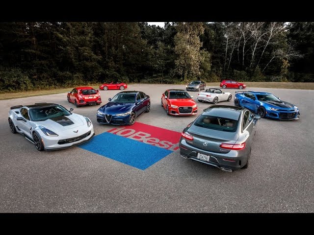And The Winners Are 2018 10best Cars Revealed Youtube