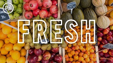 Outline Text Effect | Photoshop Tutorial