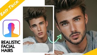 How to create realistic facial hair/ beard using Faceapp | Easiest trick | VKP screenshot 4