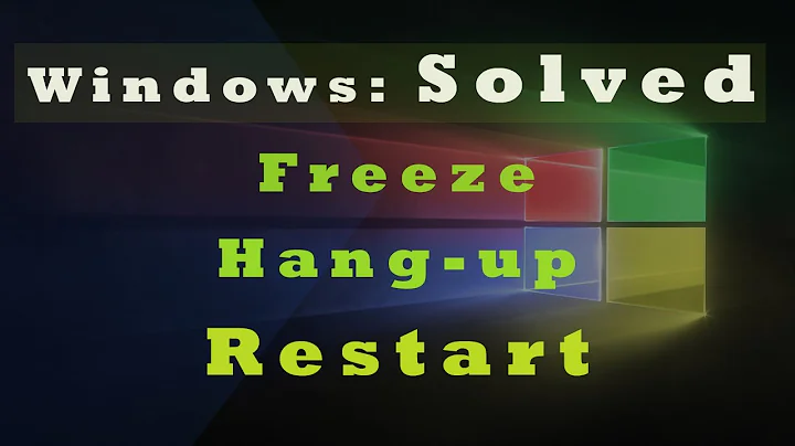 Windows Freeze Hang up Restarts SOLVED: NVIDIA Issues (Windows 10, 8, 7)