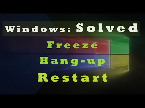 Video: Why My Computer Freezes And Restarts