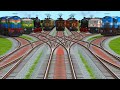IX Trains Crossing On Bumpy Forked Railroad Tracks | Indian Train Simulator 2021 on steam