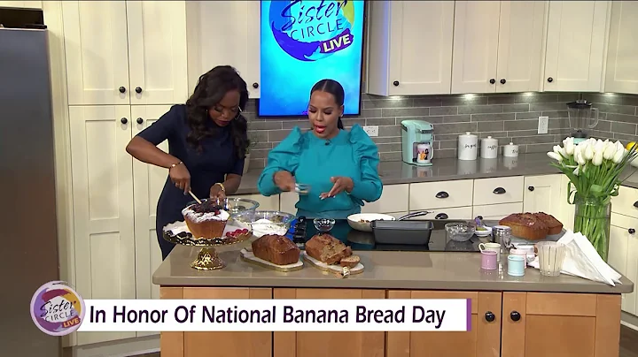 Sister Circle |  Baking Banana Bread With Chef Kel...