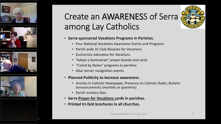 2024 Spring Officer Training - Session III, Membership and Communications