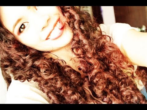 No heat Straw Curls Method 4- Heat free Doll Curls- Big Voluminous Hair Without Bobby Pins