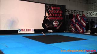 Clarissa Villanueva Adult Black Belt Forms Grand Championship at Texas State Championships 2013